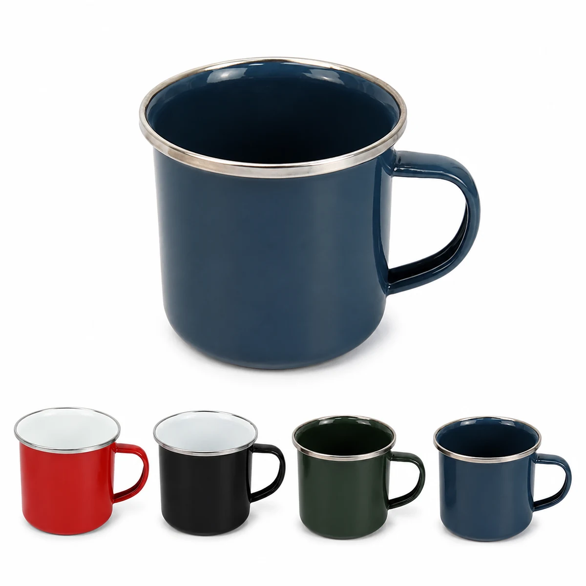 Rugged Enamel Mug For Camping 1