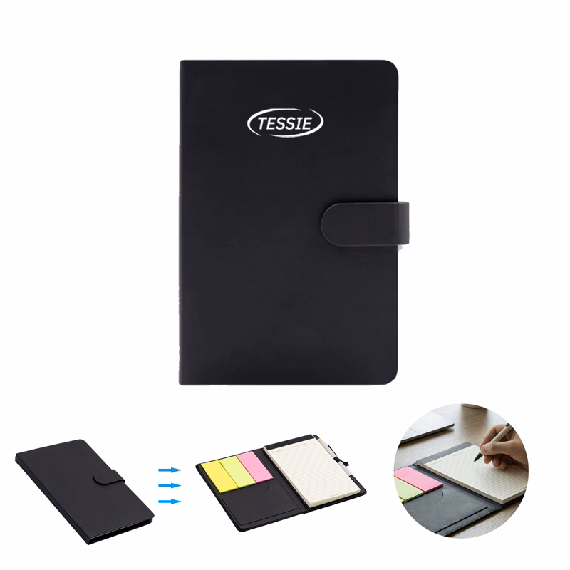 7.6 x 5 un RPET Sticky Notes Notebook