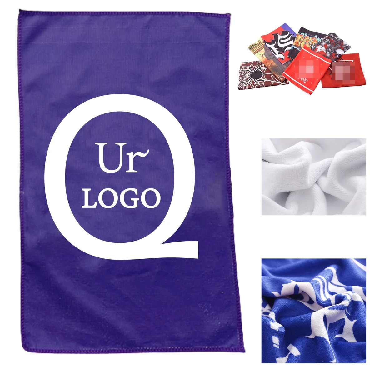 Micro-Fiber Polyester Rally Towel 1
