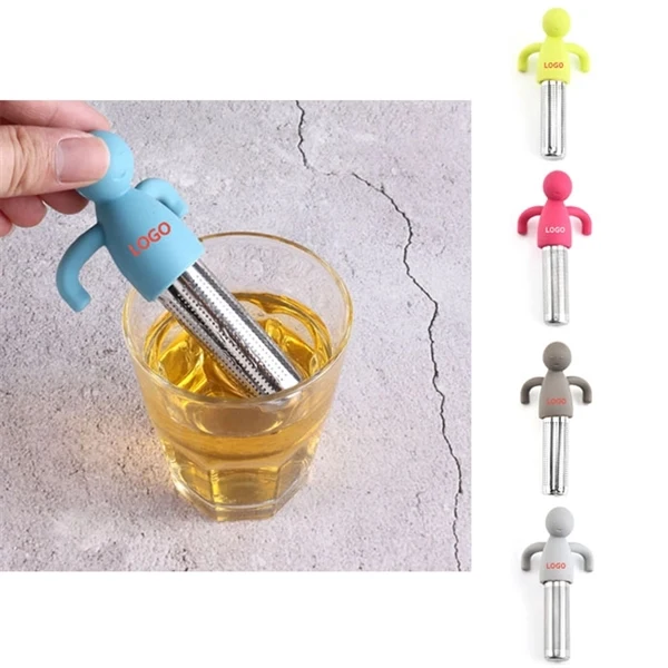 Silicone Doll Tea Filter, Infuser and Strainer 1