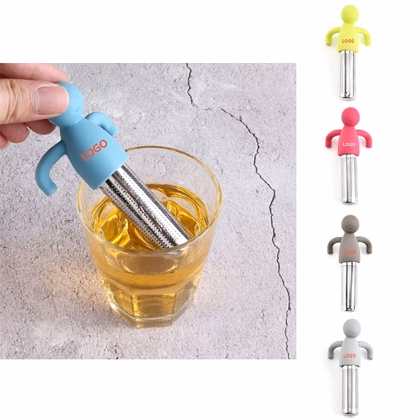Silicone Doll Tea Filter, Infuser and Strainer