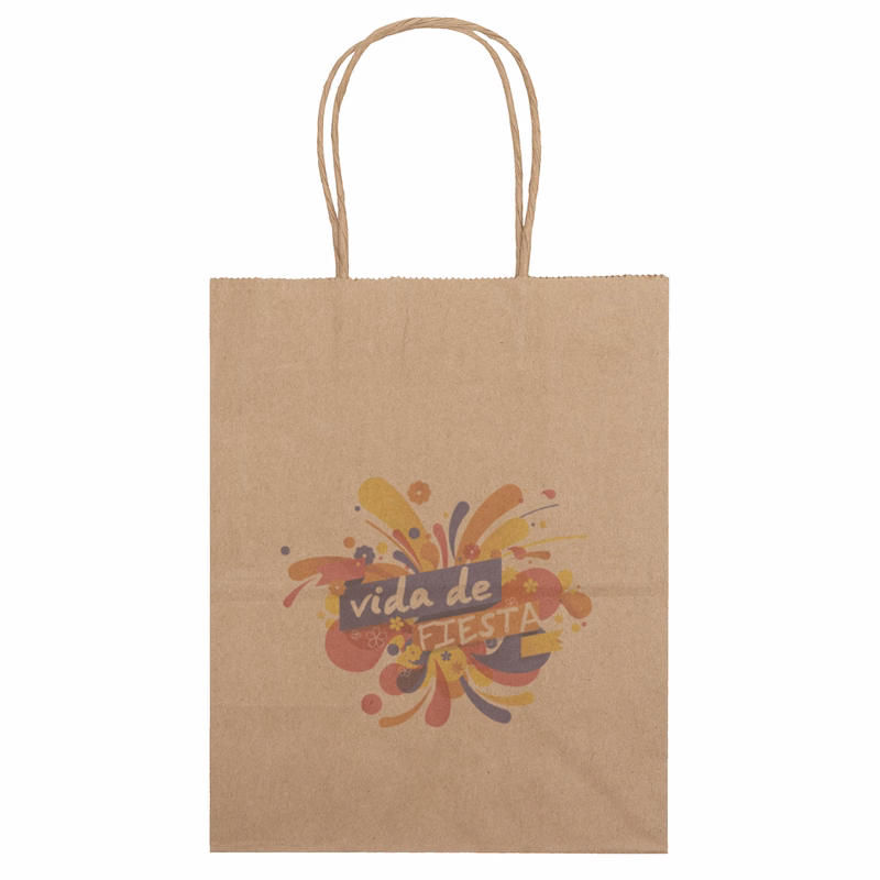 Eco Mini - Kraft-Brown Shopper - Chromatic