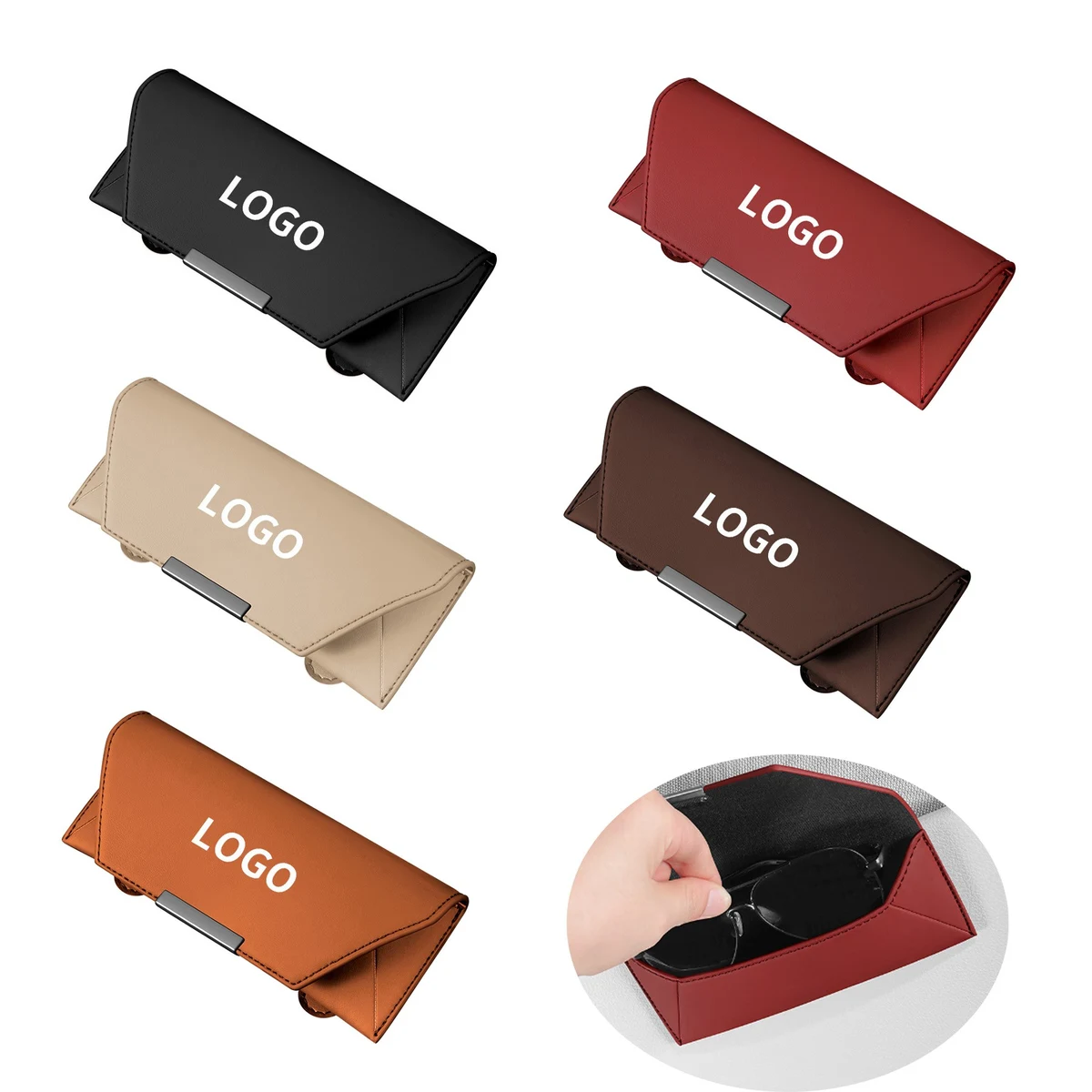 Leather Glasses Case 1