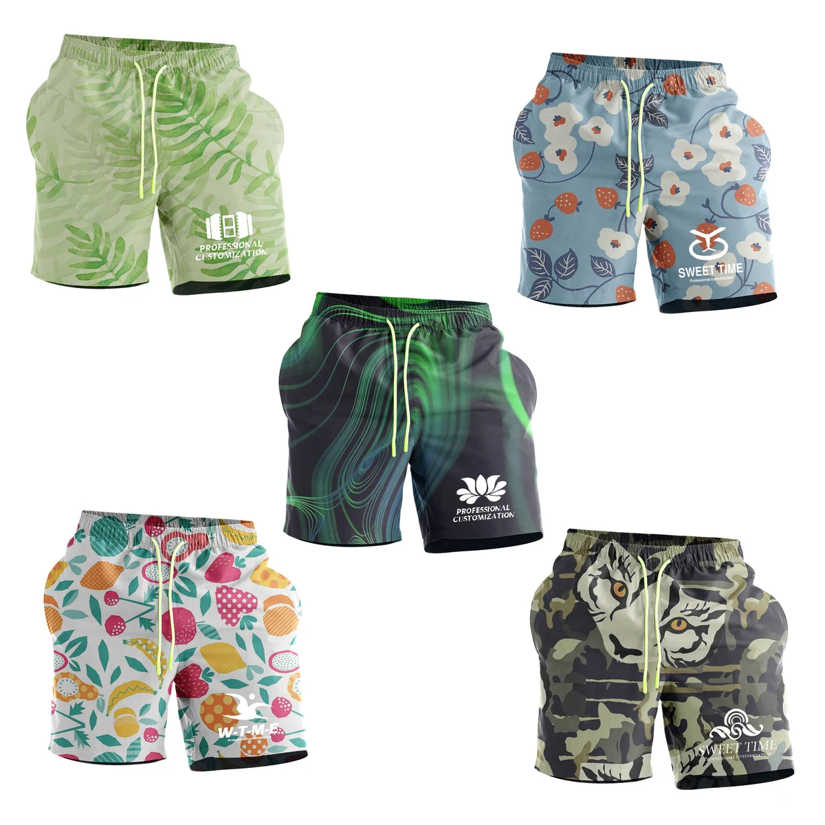 Men's Quick-drying Sweat Beach Short 1