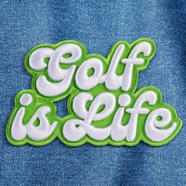 4" 3D Embroidered Patches 1
