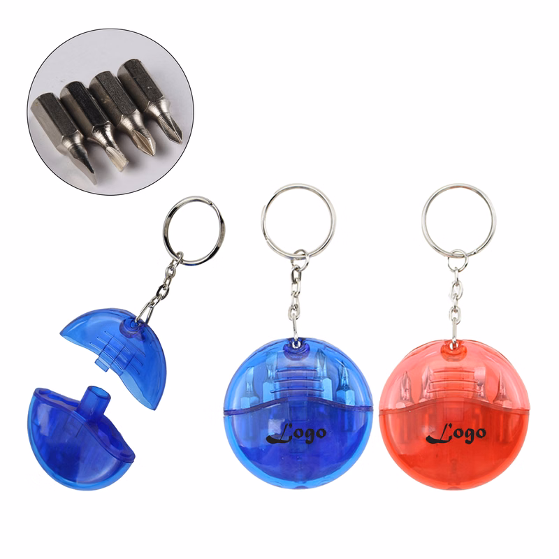 Multi-Functional Screwdriver Keychain