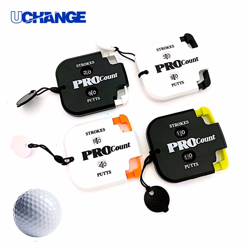 Golf Score Indicator 2 Player Stroke Counter Clicker Tool