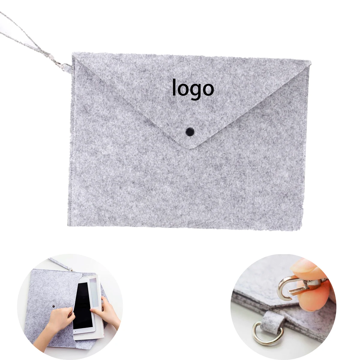 Felt A4 File Folder 1