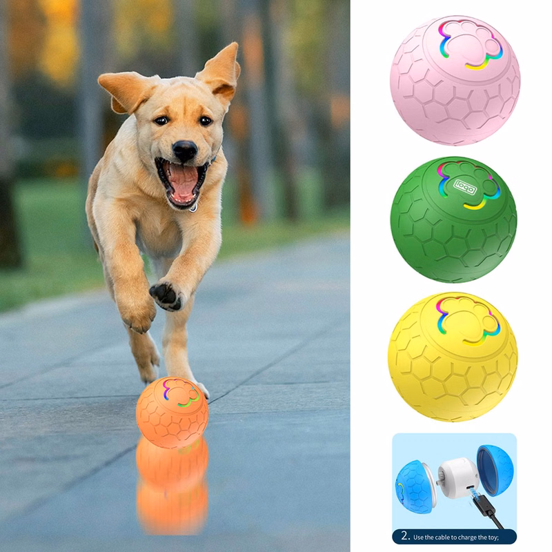 Pets Smart Interactive Jumping Ball Toy