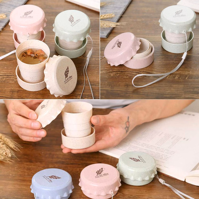 Environmental Folding Travel Telescopic Cup