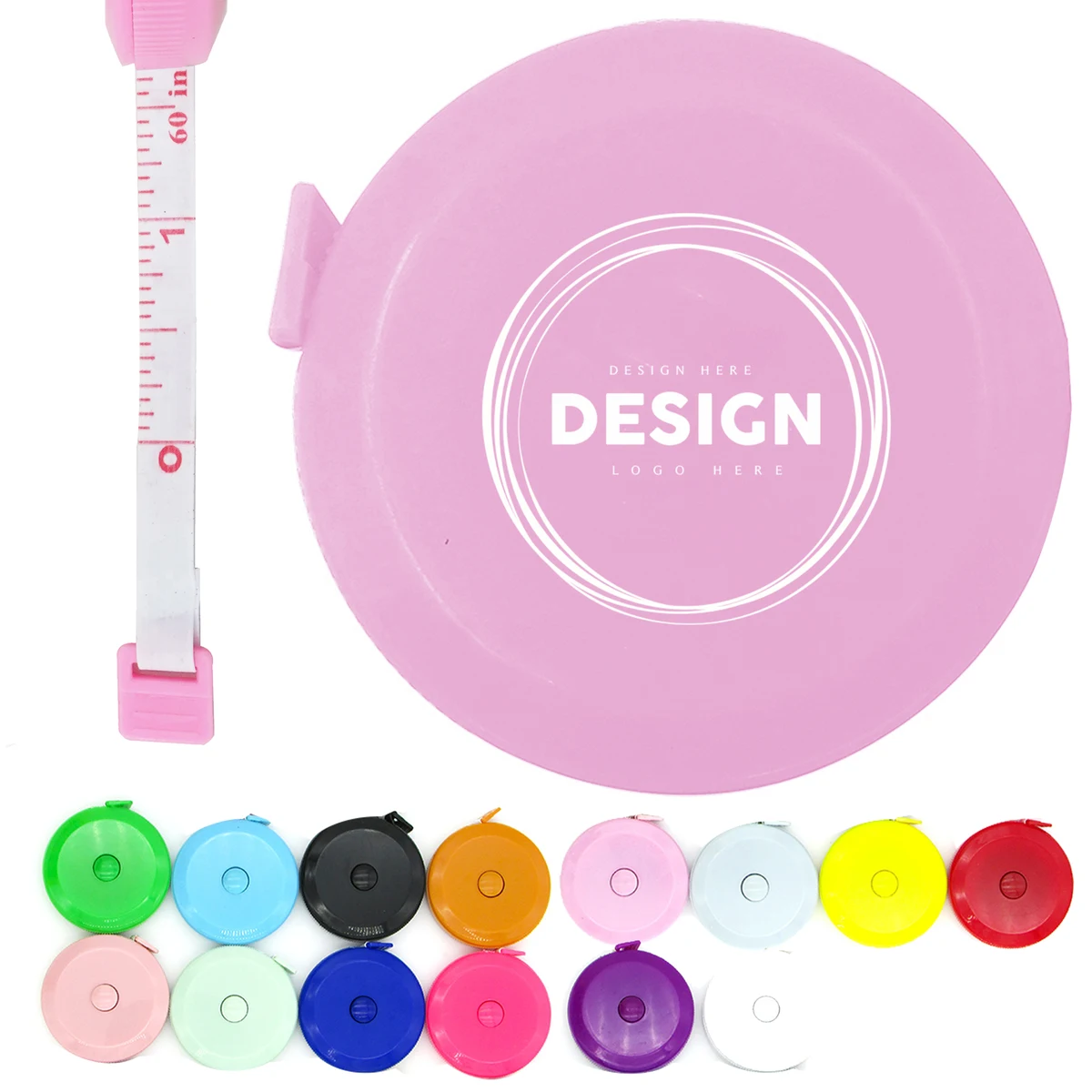 5' Mini Round Tape Measure 1