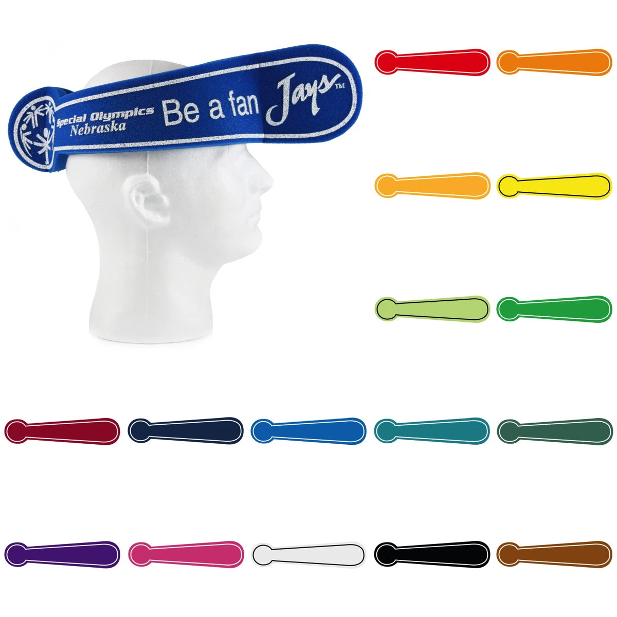 Baseball Bat Foam Hat 1