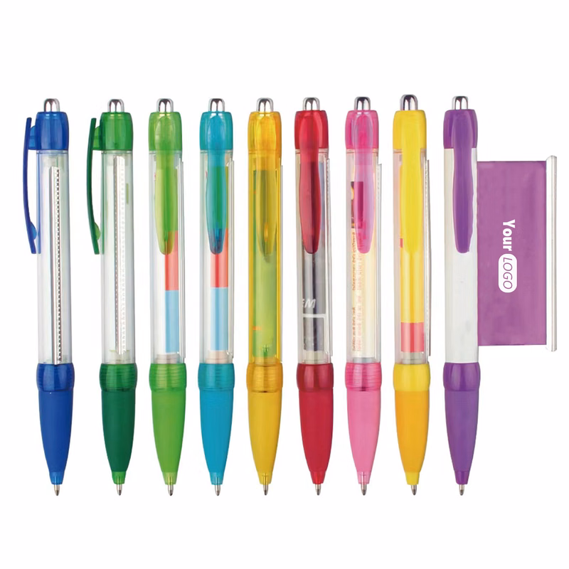 ABS  Scroll Paper Ballpoint Pens