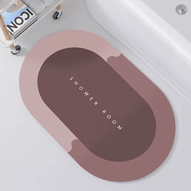 Bathroom diatom mud mat
