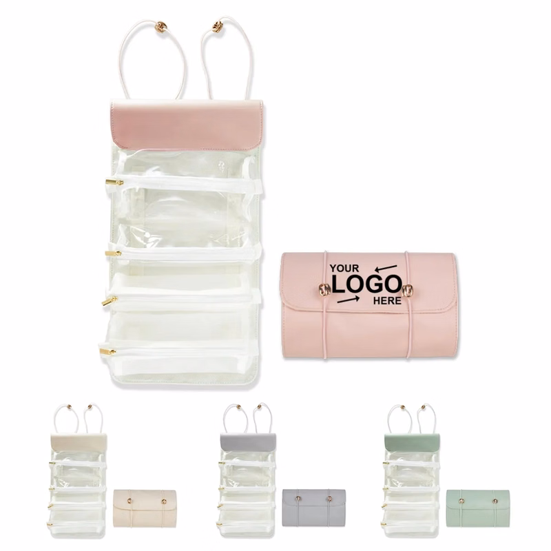 Roll Up Makeup Hanging Toiletry Bag