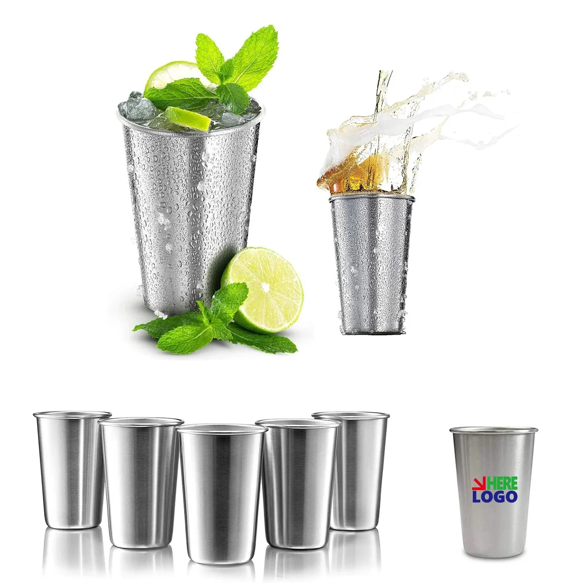 MOQ50 Stainless Steel Cups 1