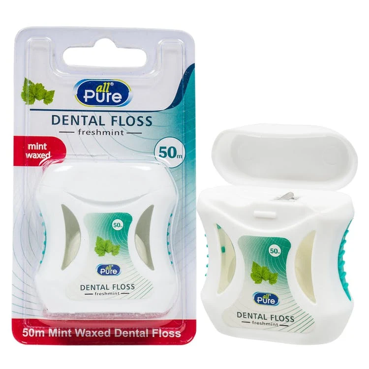Mint Waxed Dental Floss - 54.7 Yards 1