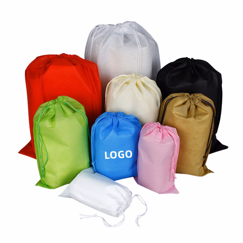 Non-Woven Drawstring Cinch Shopper Backpack