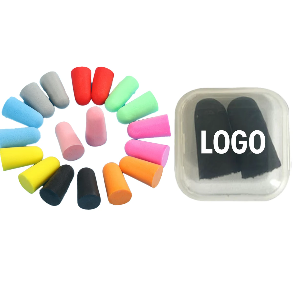 Reusable Soft Foam Earplugs With Custom Packaging 1