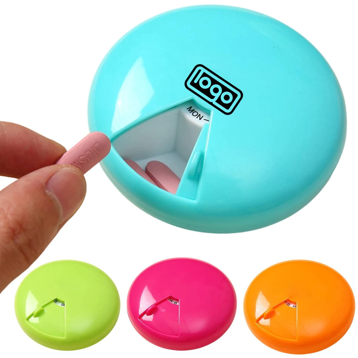 Pills Organizer/ Dispenser, Medicine Storage Container 1