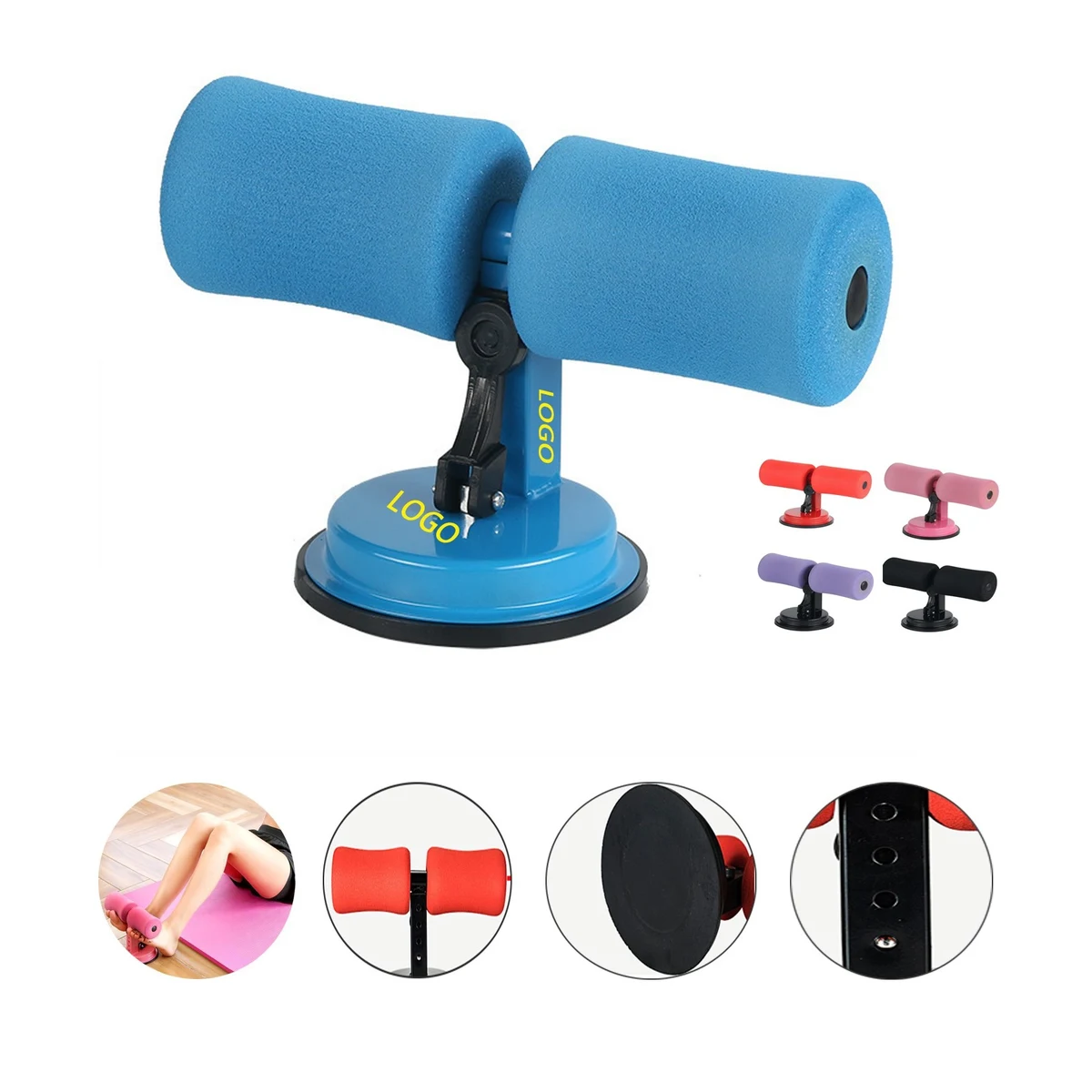 Suction Cup Abdominal Exercise Sit Up Assistive Device 1