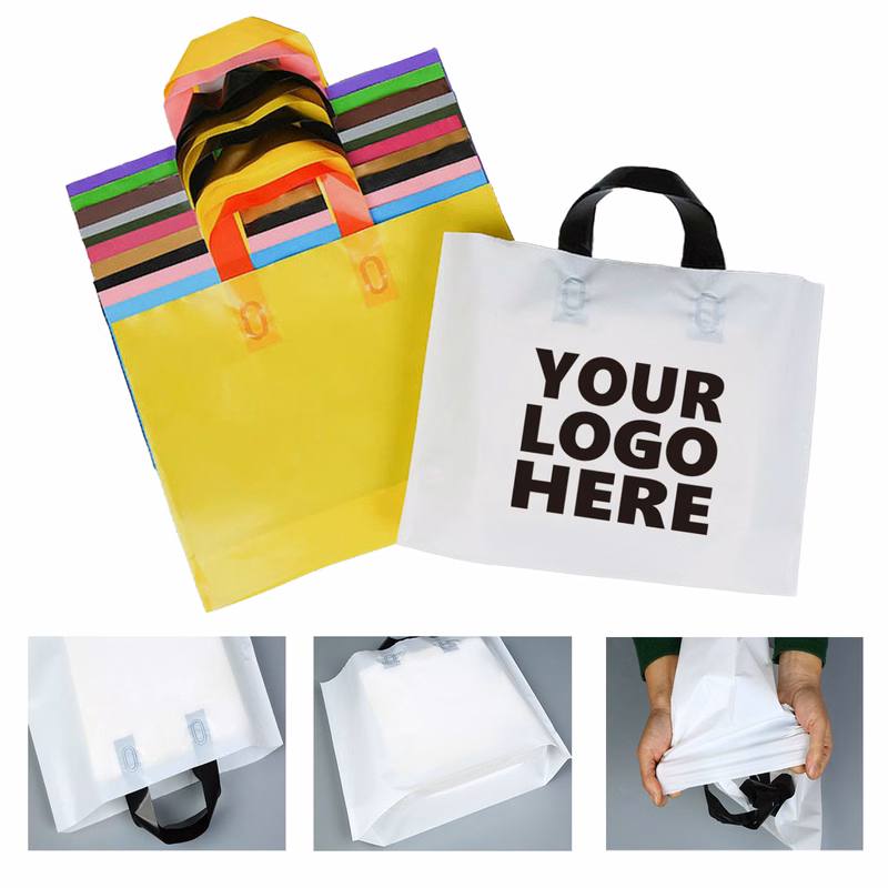 Plastic Shopping Bag With Handle