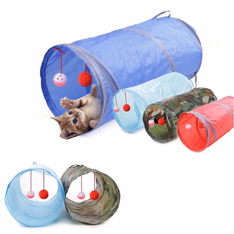 Cat Play Tunnel Funny Cat Long TunnelPet Play Toy