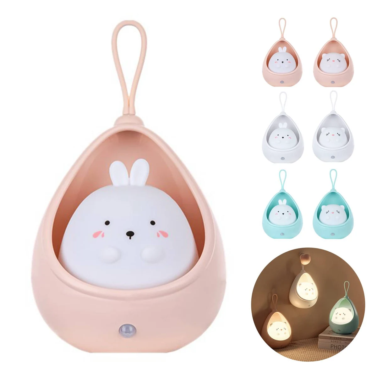 Intelligent LED Human Body Sensor Night Light 1