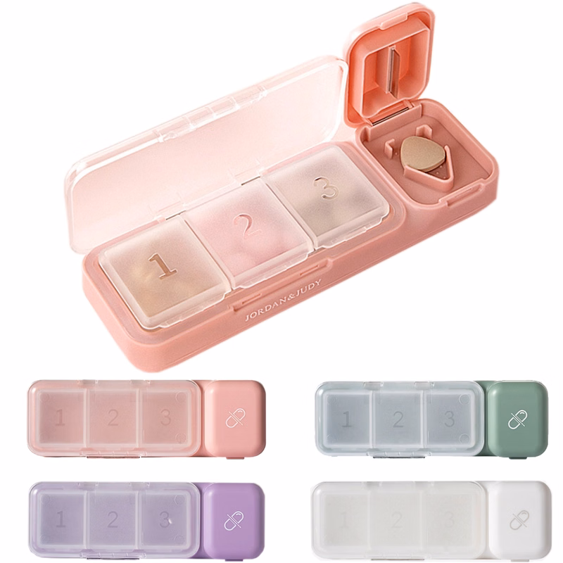 Transparent Pill Cutter Box