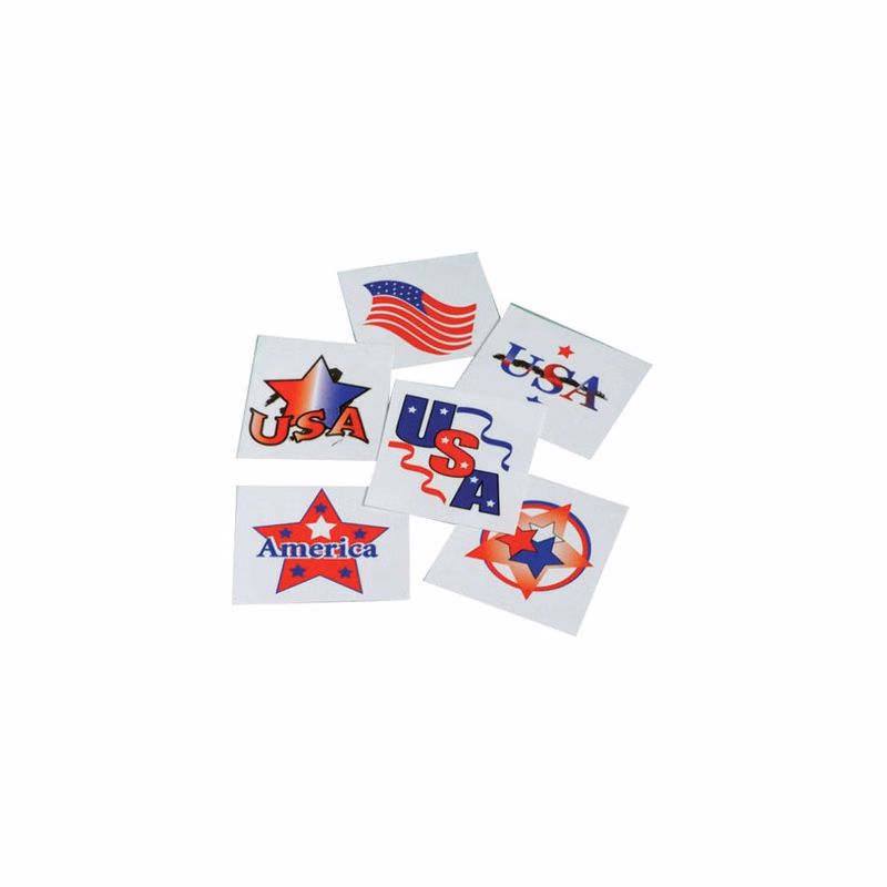 Patriotic Temporary Tattoos
