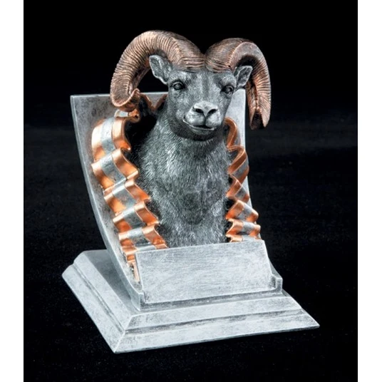 Ram Spirit Mascot Resin 1