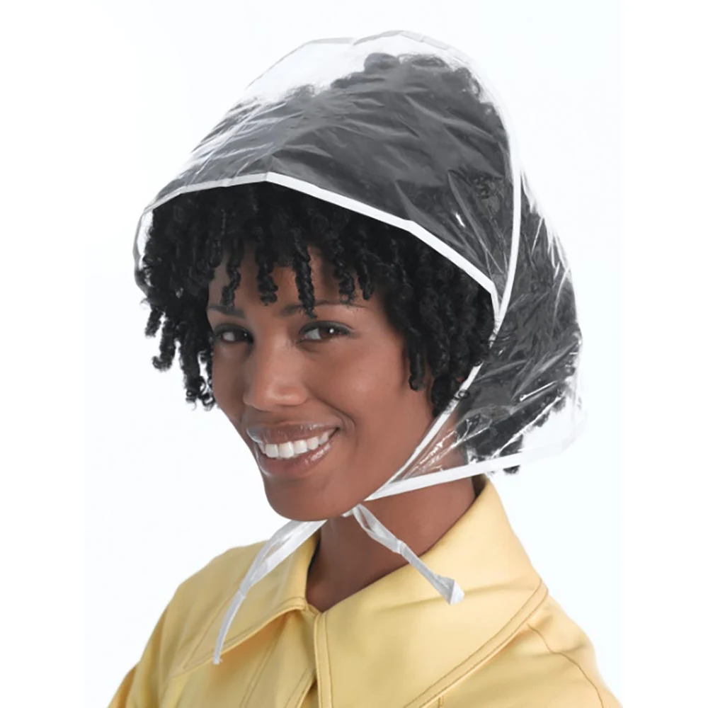 Creative Plastic Rain Hat Cap 1