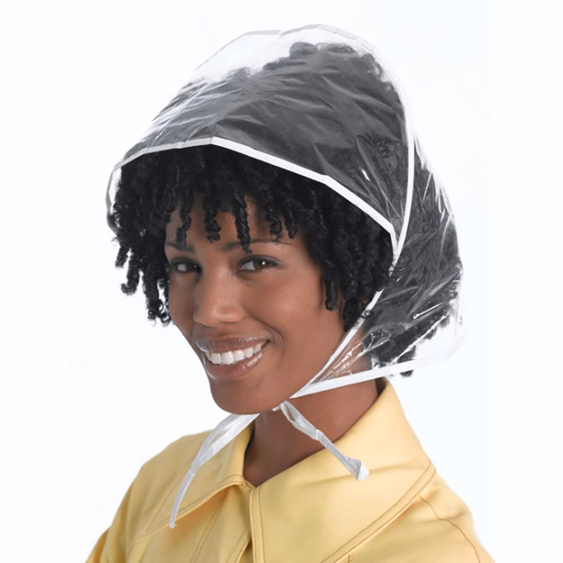 Creative Plastic Rain Hat Cap