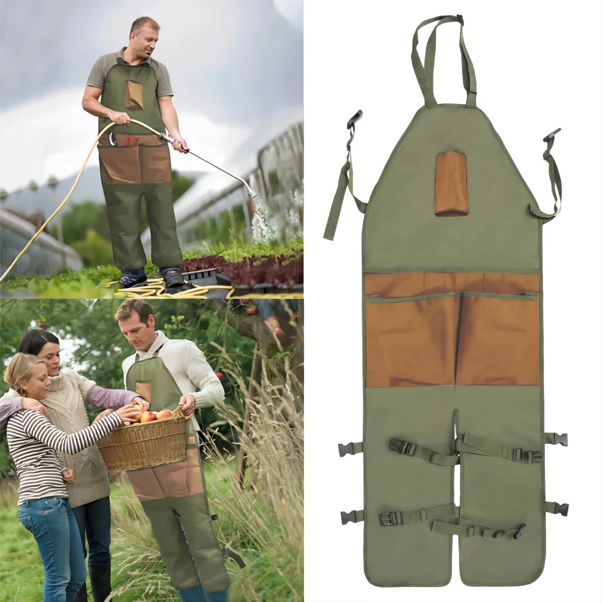 Outdoor Gardening Orchard Work Anti-Dirty Apron 1