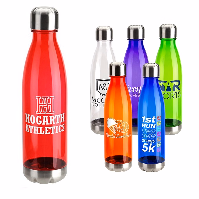 20 Oz Plastic Sports Water Bottle