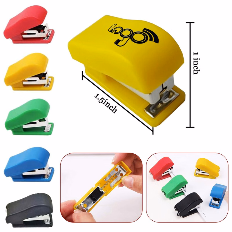 Mini Portable Multicolor Hand Held Desk Staplers