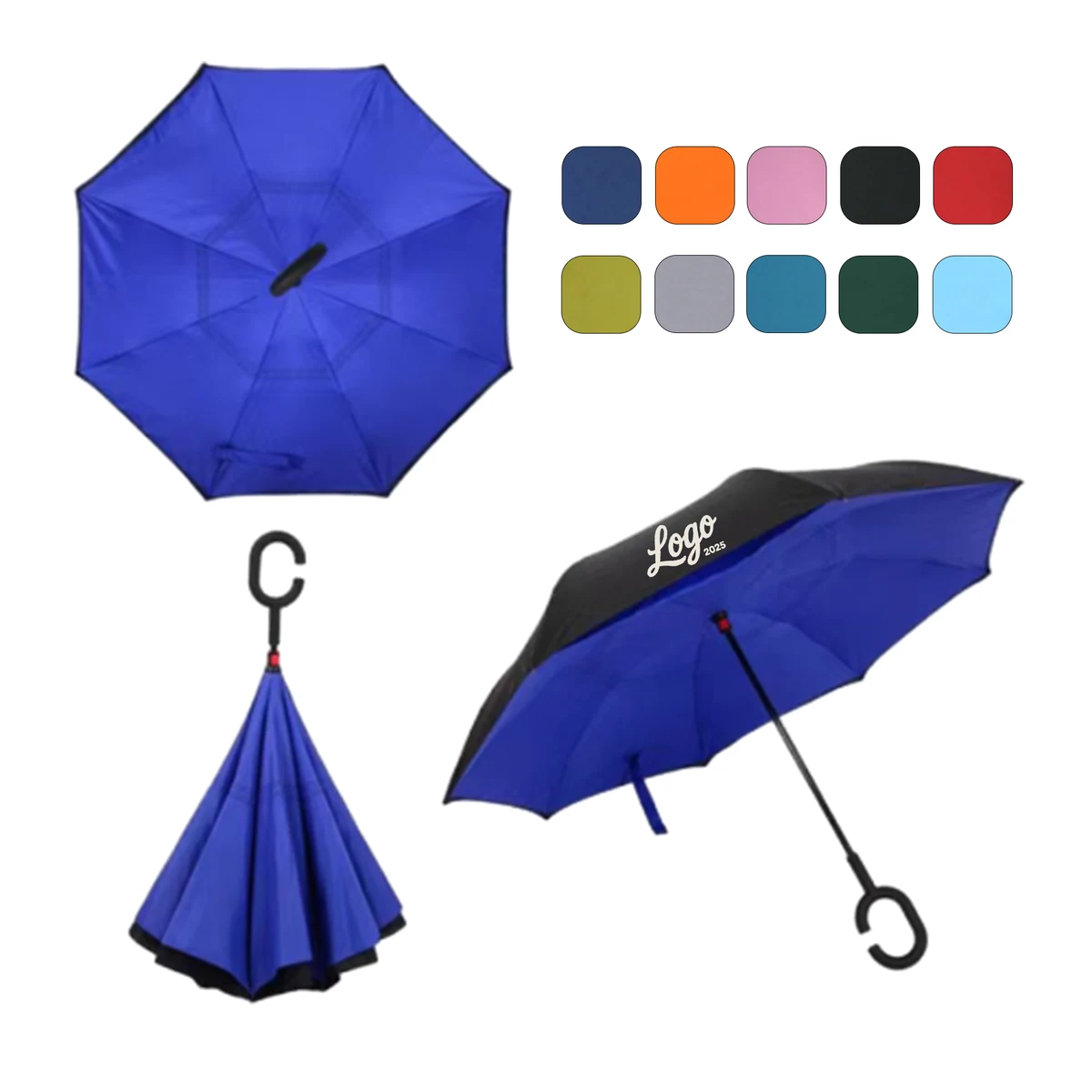 Reverse Folding Drip-Proof Umbrella 1