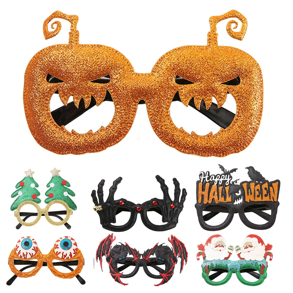 Phantom Pumpkin Halloween Glasses 1