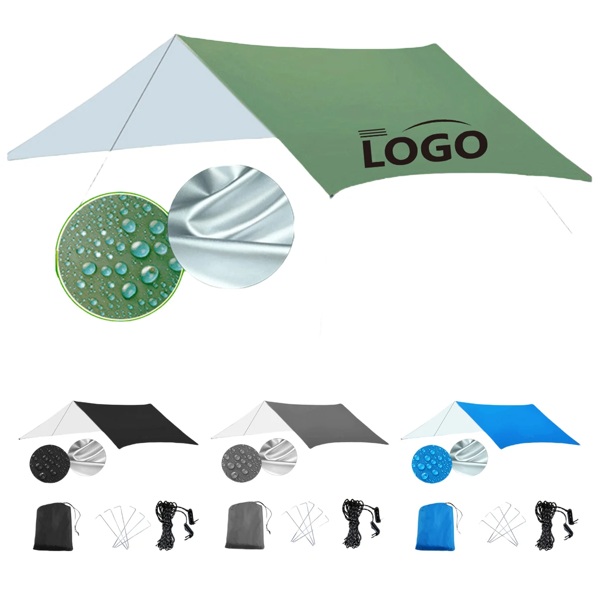 Polyester Camping Tarp MOQ10 1