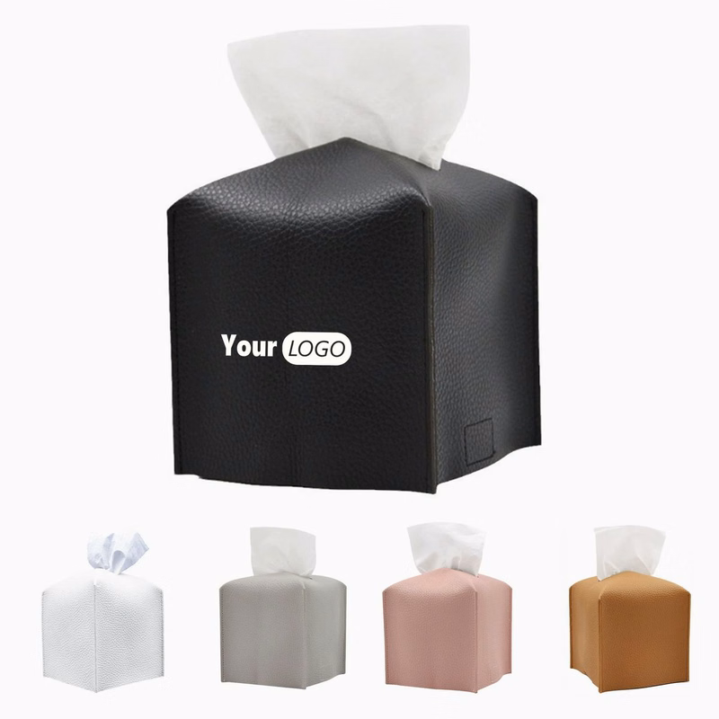 PU Leather Tissue Box Cover