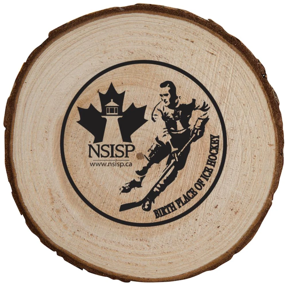 Natural Wood Coaster 1