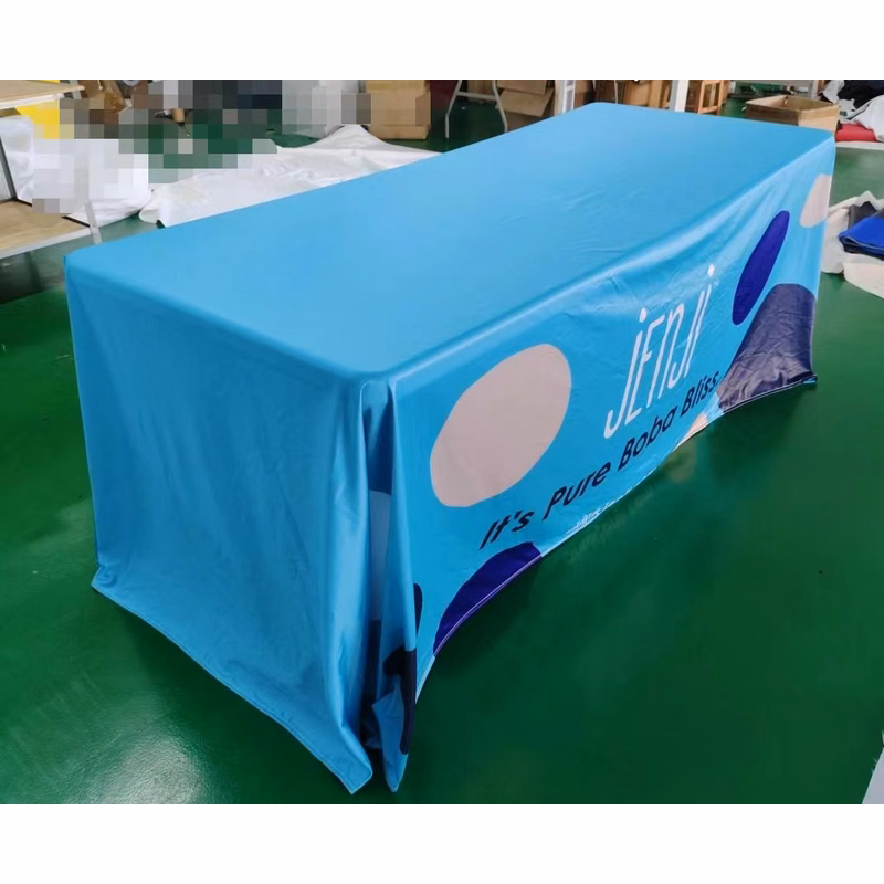 Serged 6' Closed Back Table Cover