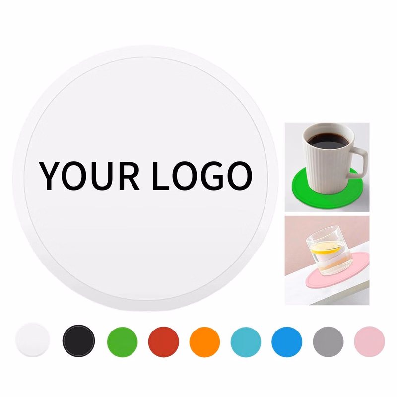 Reusable Drink Coaster with Grip Surface