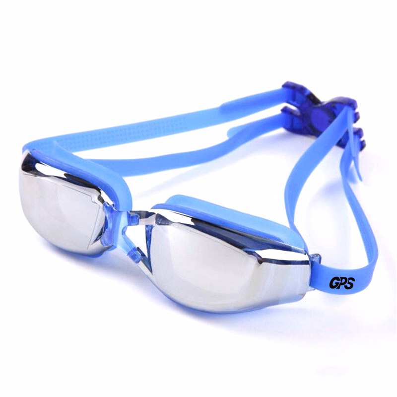 Anti-fog silicone myopia swimming goggles