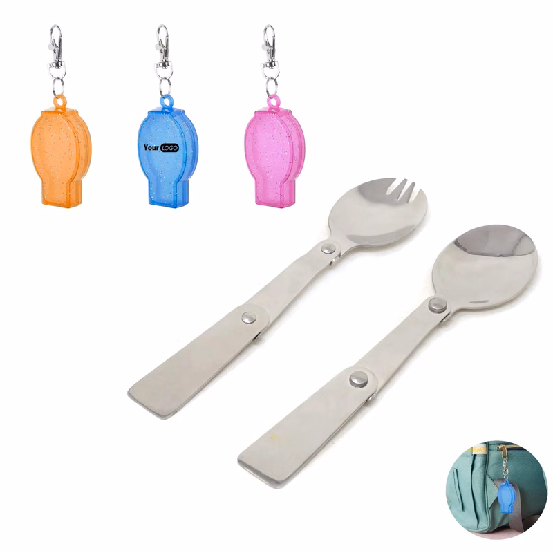 Camping Folding Spoon Fork Outdoor