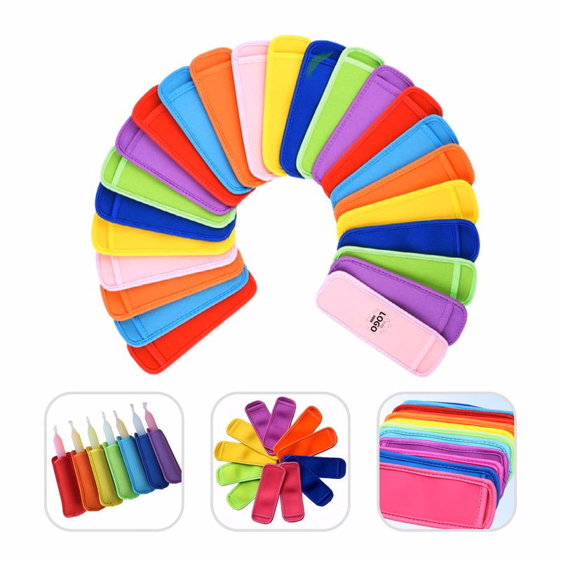 Reusable Neoprene Ice Popsicle Sleeve Holder Bag