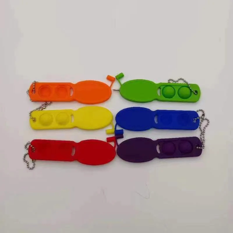 Pop Keychain Silicone Stress Relief Fidget Toy Pen 1