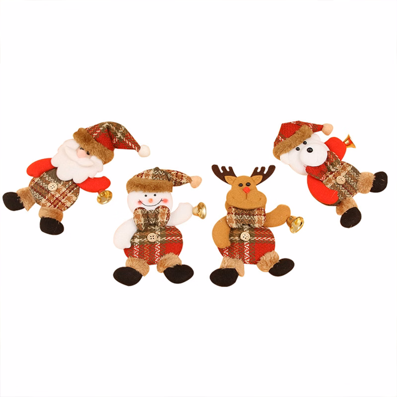Christmas Santa Claus Bell Doll Pendant
