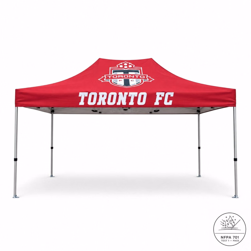 15' Premium Sublimated Tent Kit, Includes Premium 40mm Aluminum Frame and Canopy only