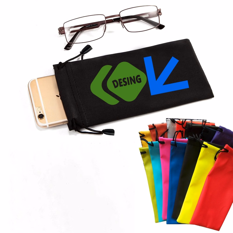 Microfiber Sunglass Drawstring Pouch